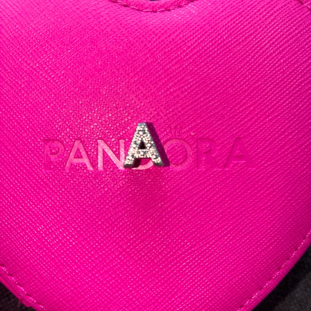 Authentic Pandora A letter charm